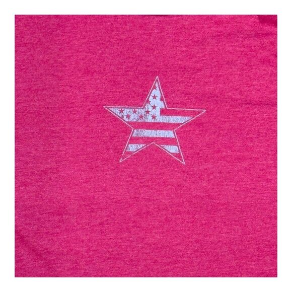 Grunt Style Mens XX-Large 2X Patriotic Star Graphic T-Shirt Red Short Sleeve XXL - Picture 2 of 5